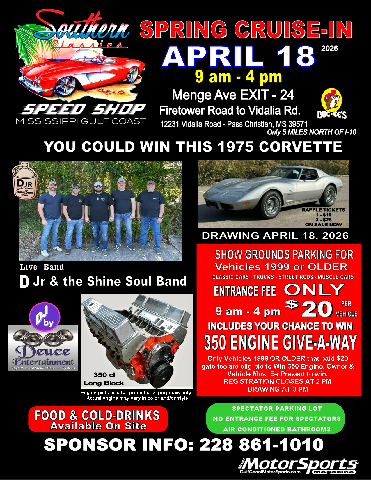 Southern Classics Speed Shop APRIL 2026