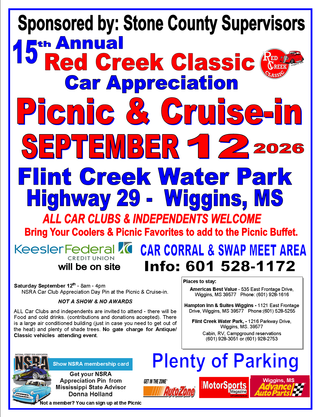 15th Red Creek Classic picnic